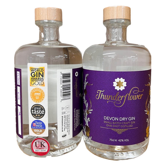 Thunderflower Devon Dry Gin