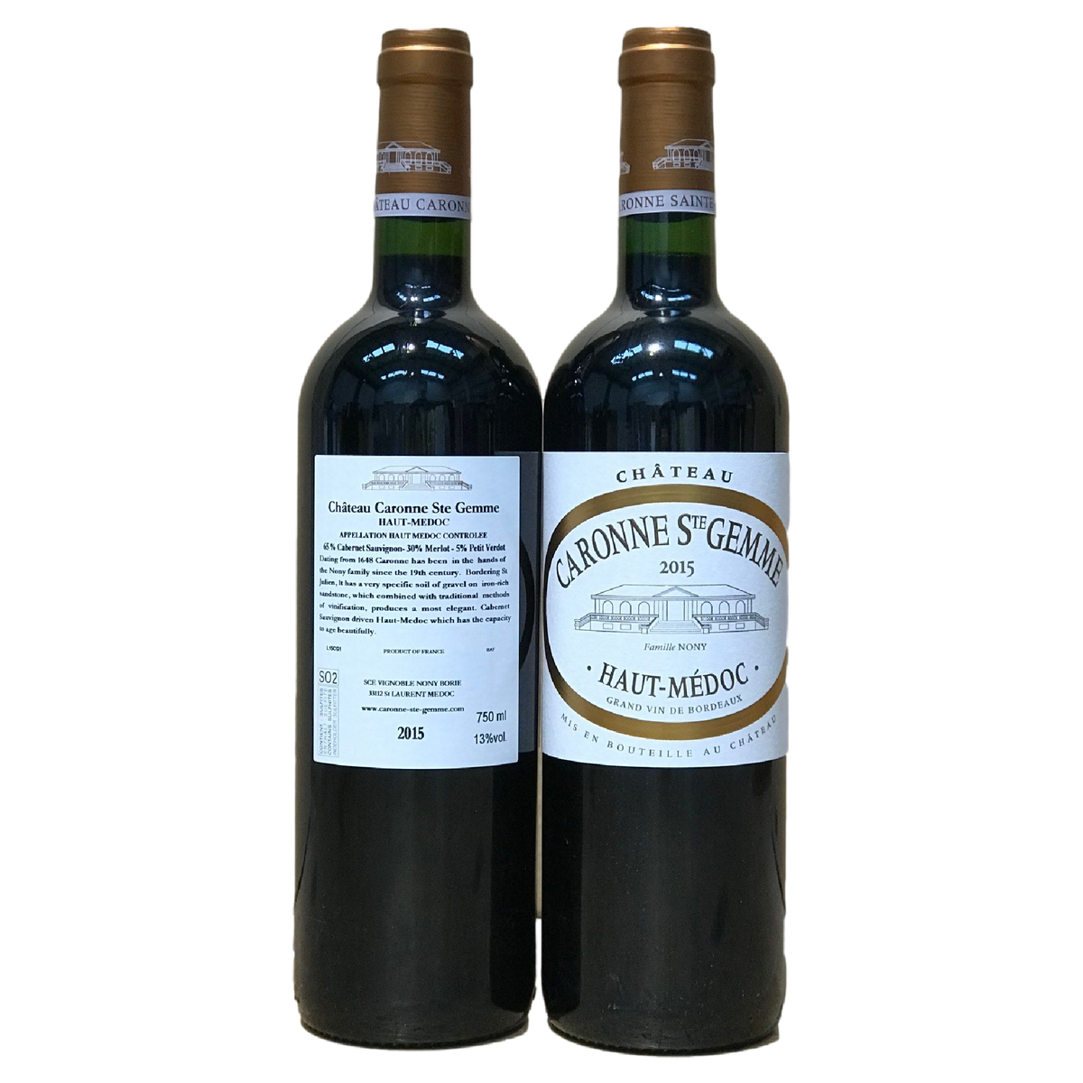 Château Caronne Ste Gemme, Haut Médoc 2015/2016 – Bray