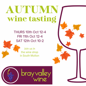 Autumn wine tasting