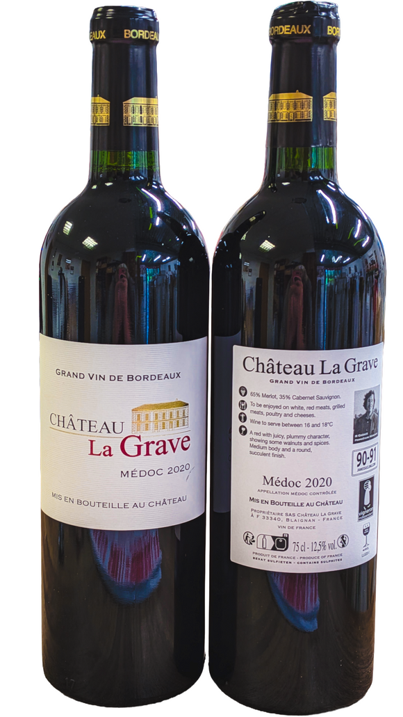 Château La Grave, Médoc 2020