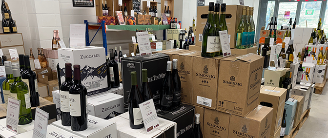 Visit Our South Molton<br />Wine Warehouse